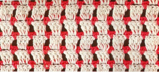 Punto 34 tejido a crochet