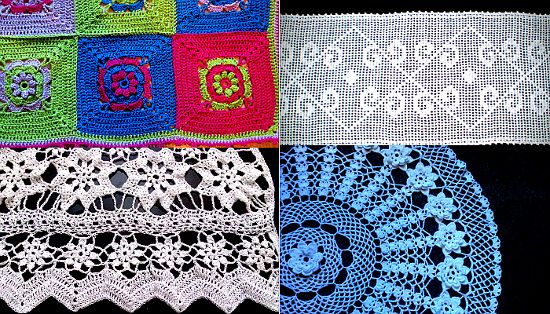 COlección hogar moda a crochet