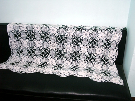 Foto del tejido a crochet de Magaly