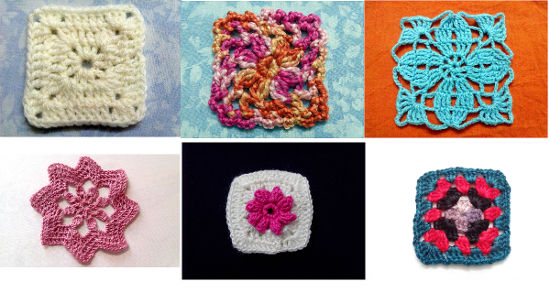 Granny square crochet